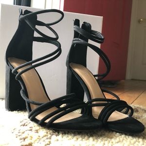 Charlotte Russe Black women’s heels. Women’s size 7